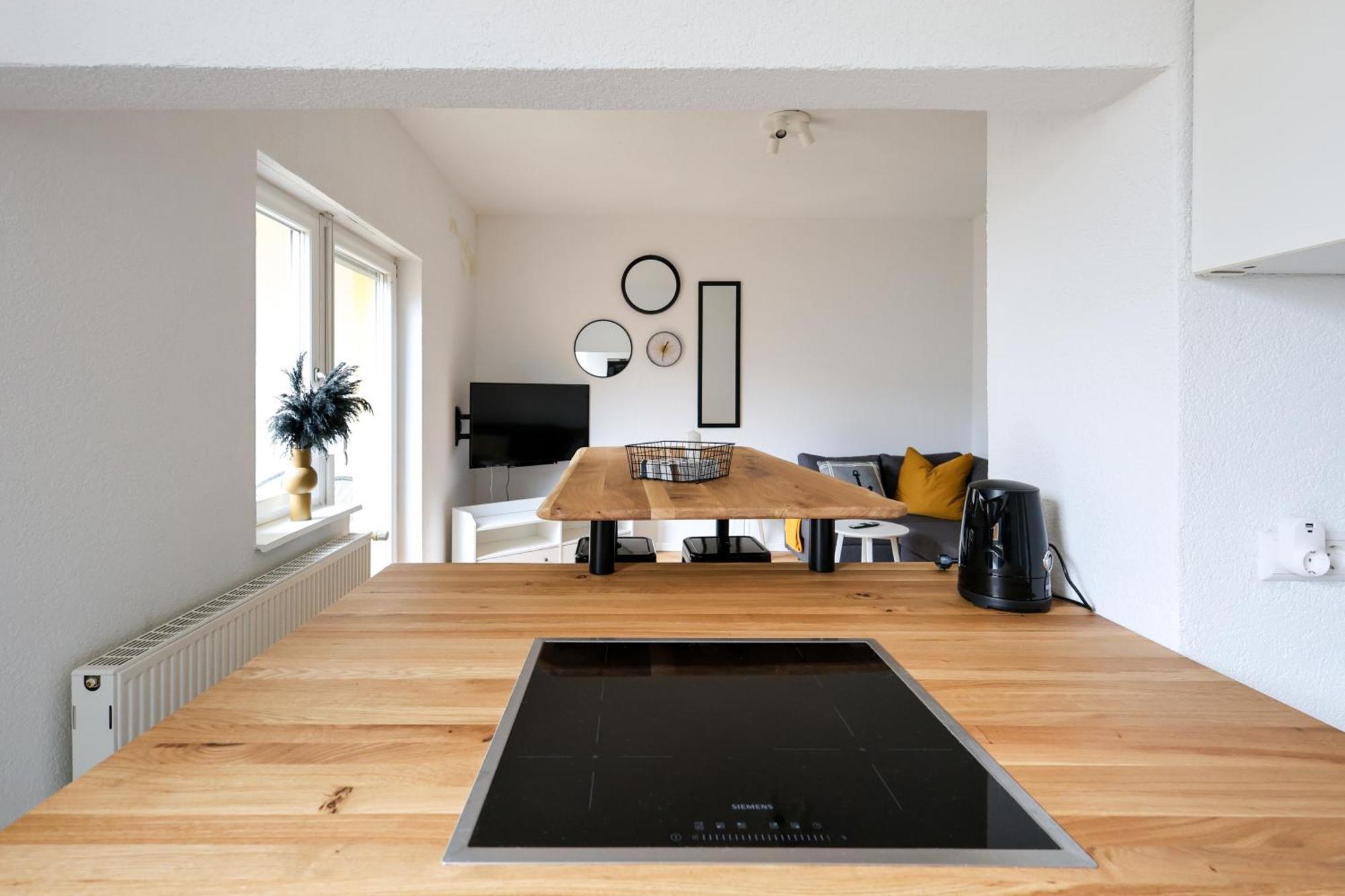 3 Zimmer Naehe Von Europapark Garage Balkon Grill Offenburg Buitenkant foto